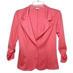 Coral Blazer Jacket Fashion Magazine